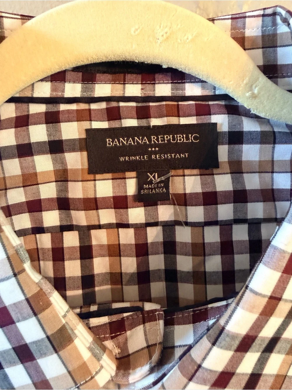 NWT Banana Republic Untucked Fit Cotton Shirt XL